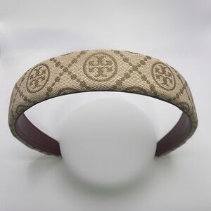 NWOT Tory Burch Tan Patterned Headband